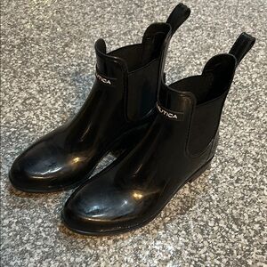 Nautica Black Women's Rain Boots